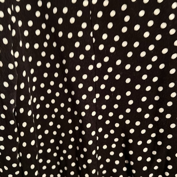 🆕Zara girls kids black and white polka dot button up dress size 11-12 - Picture 4 of 9